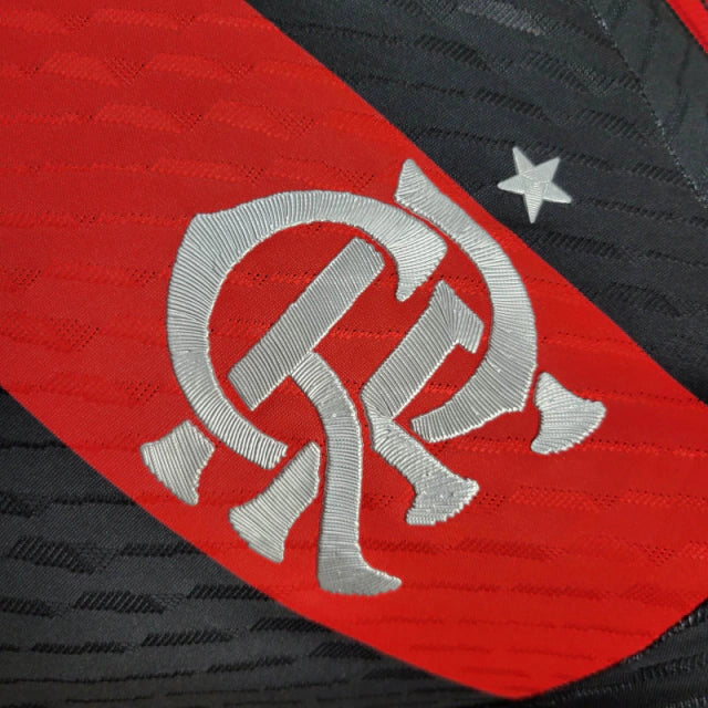 Camisa Flamengo 24/25 - Adidas versão jogador manga longa masculina - Lançamento