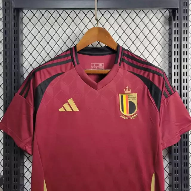Camisa Bélgica Home 24/25 - Adidas torcedor masculina